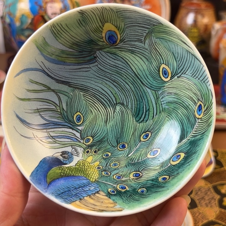 新品推荐孔雀普洱杯