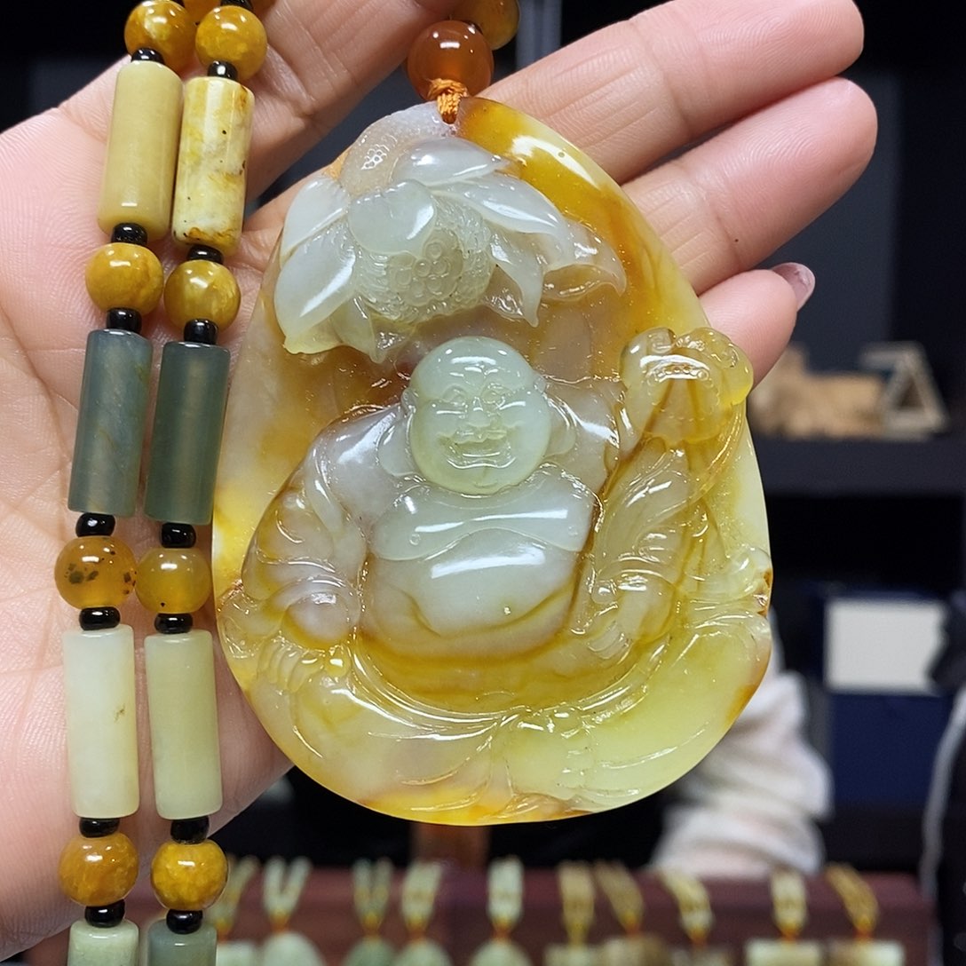 岫玉挂件吊坠未镶嵌