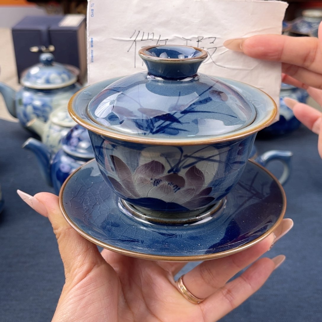 杯景德镇手绘手工茶具