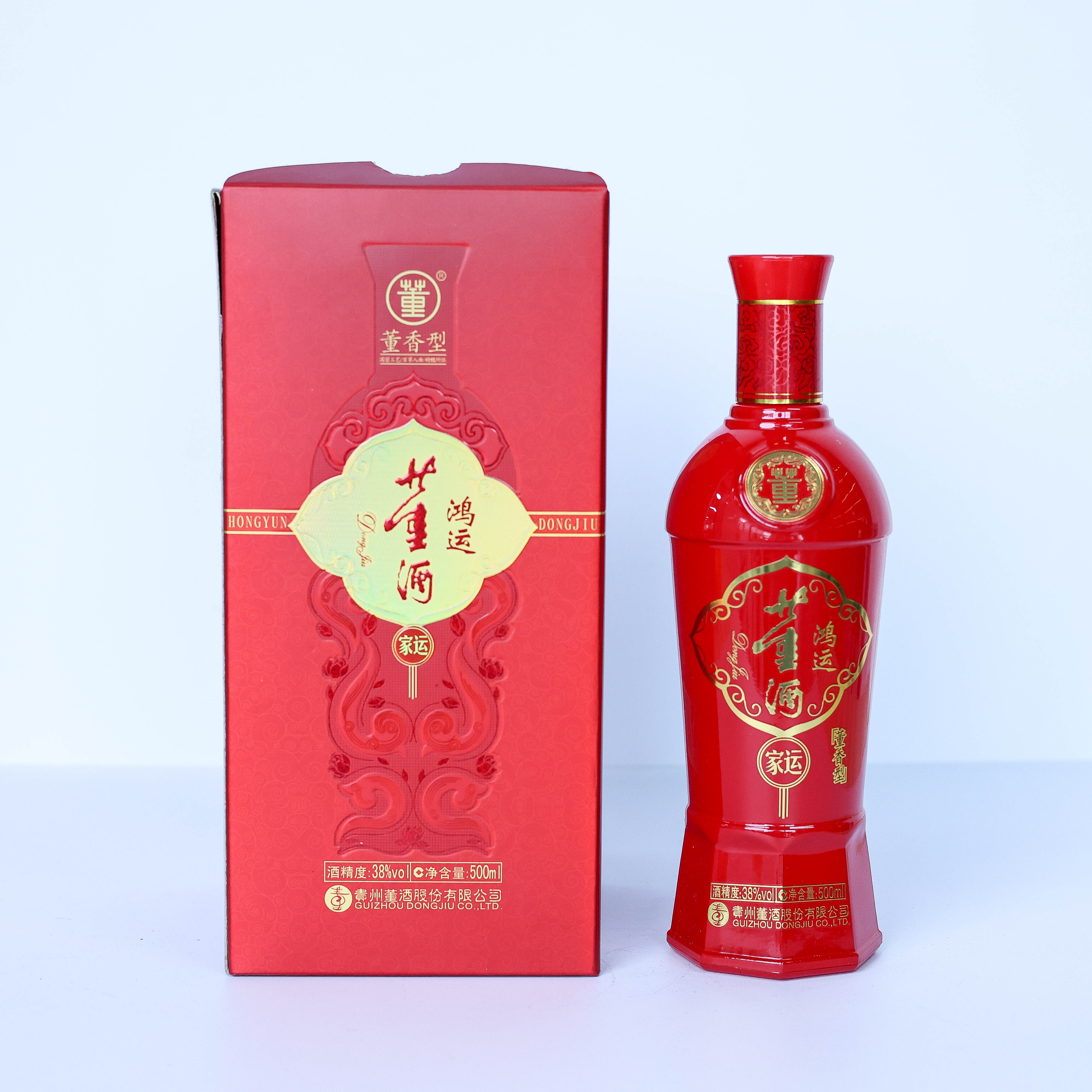 董酒2014年鸿运董 董香型白酒 F 38度500ml