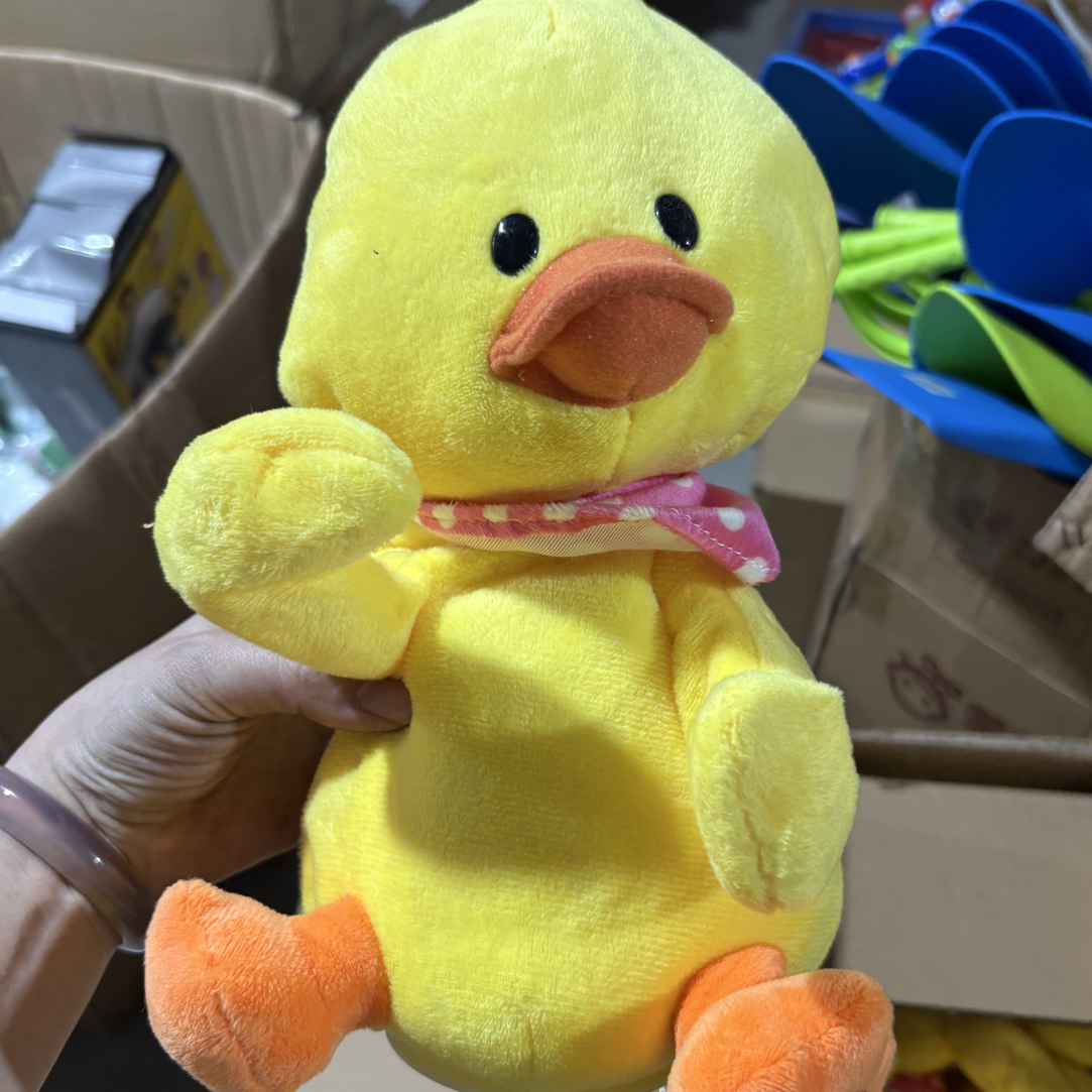 毛绒鸭科学玩具礼物