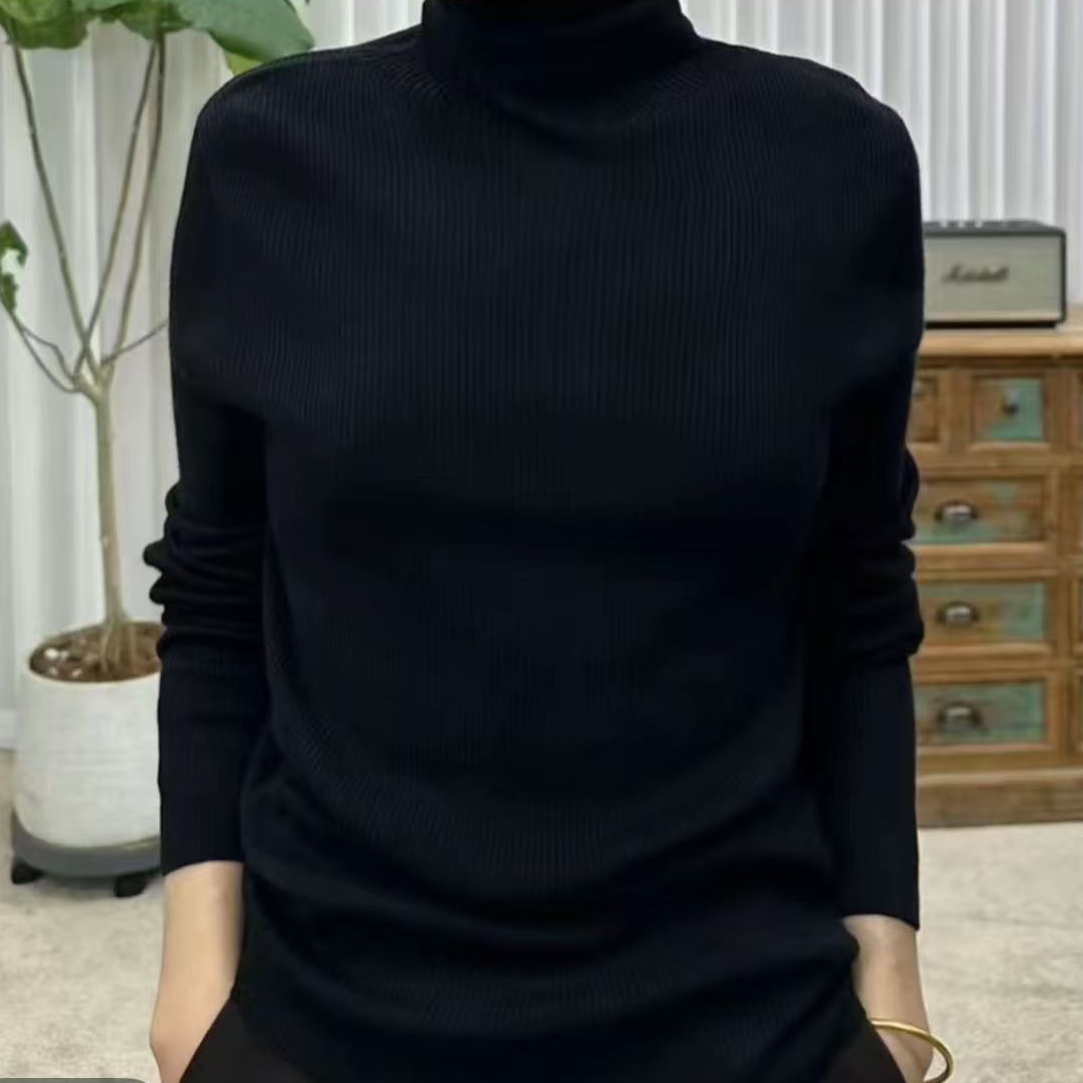 HAILUNGLE/海伦格丽 5686 百搭纯色保暖高领打底衫