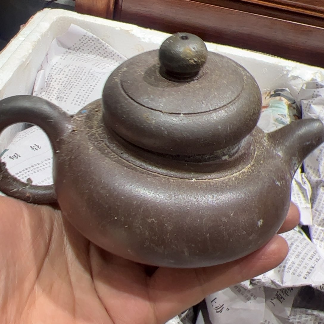 贵台龙窑柴烧茶壶192