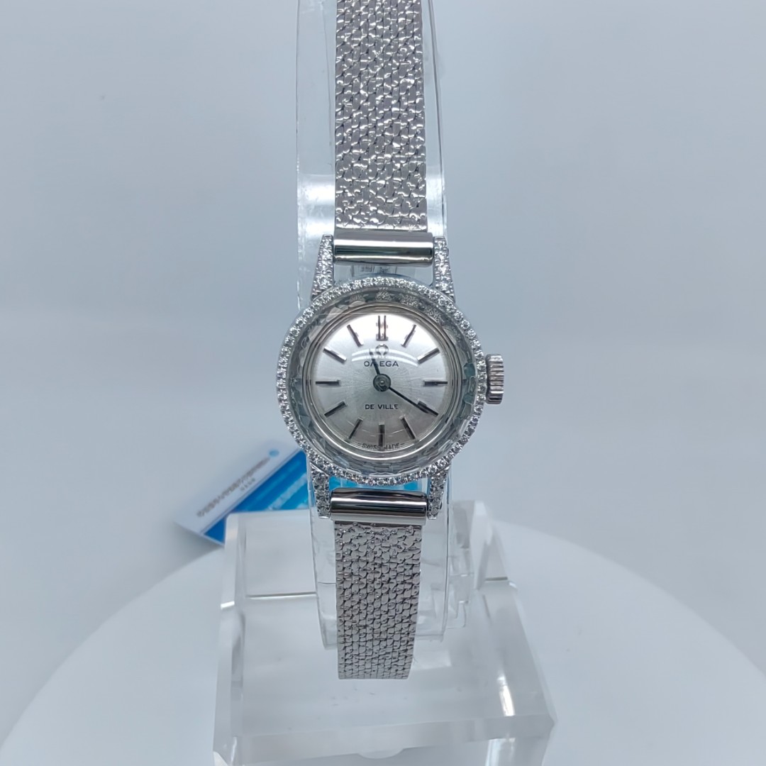 95新 Omega/欧米茄 手动机械后钻17mm/公价38999/w11377