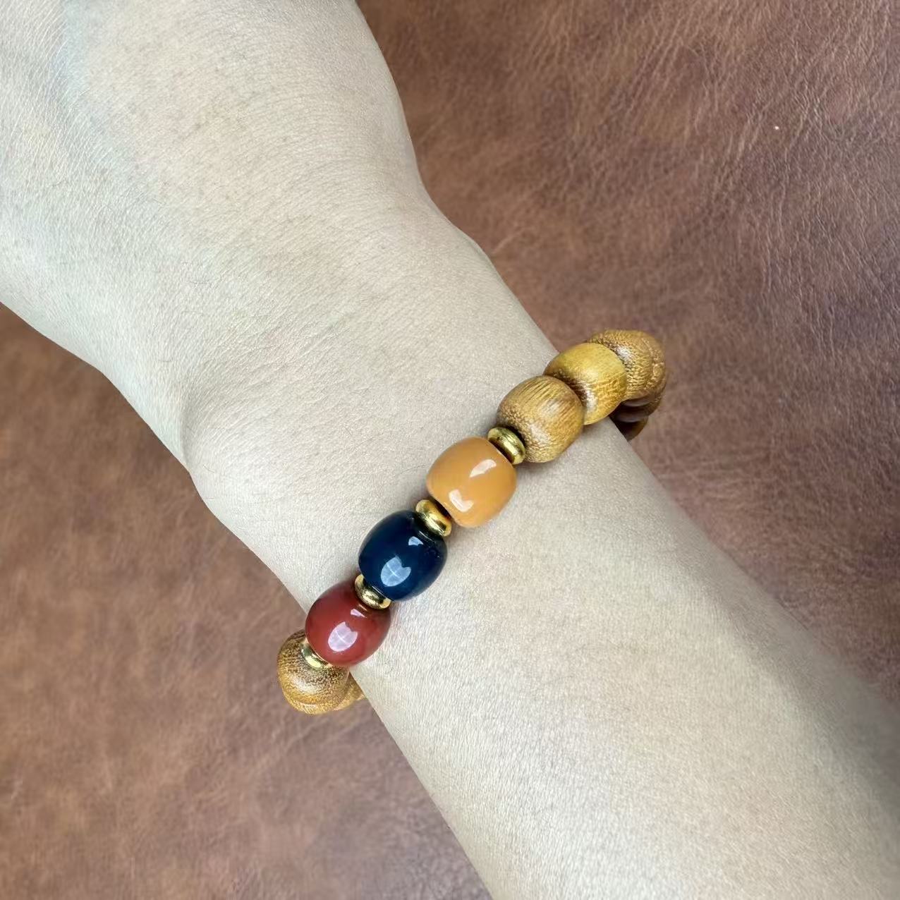 SF1619-黄金檀单圈精品手串（运费险）1619