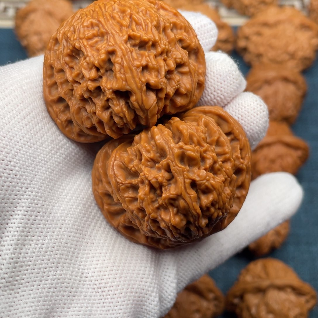 把件文玩核桃44精品球南疆