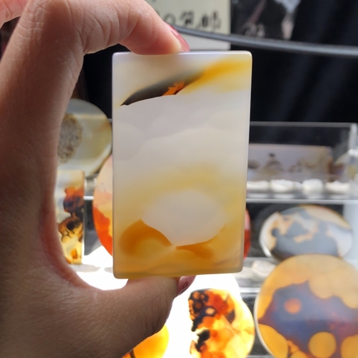 玛瑙/玉髓颈饰未镶嵌138