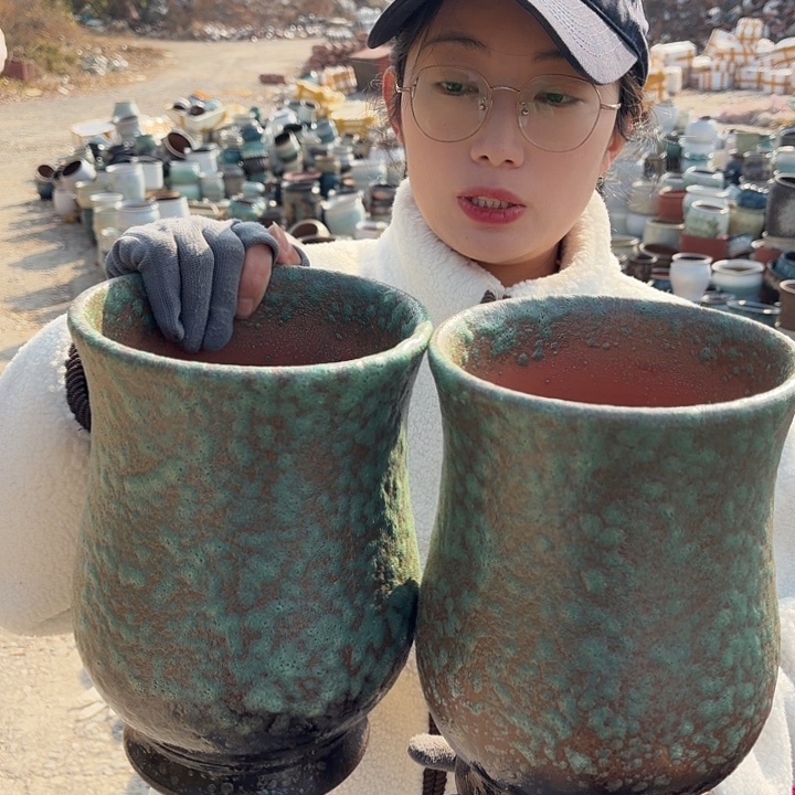 口17高25两个一组花盆