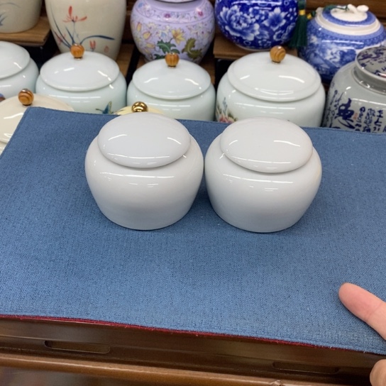 瓷片陶瓷茶叶罐密封罐