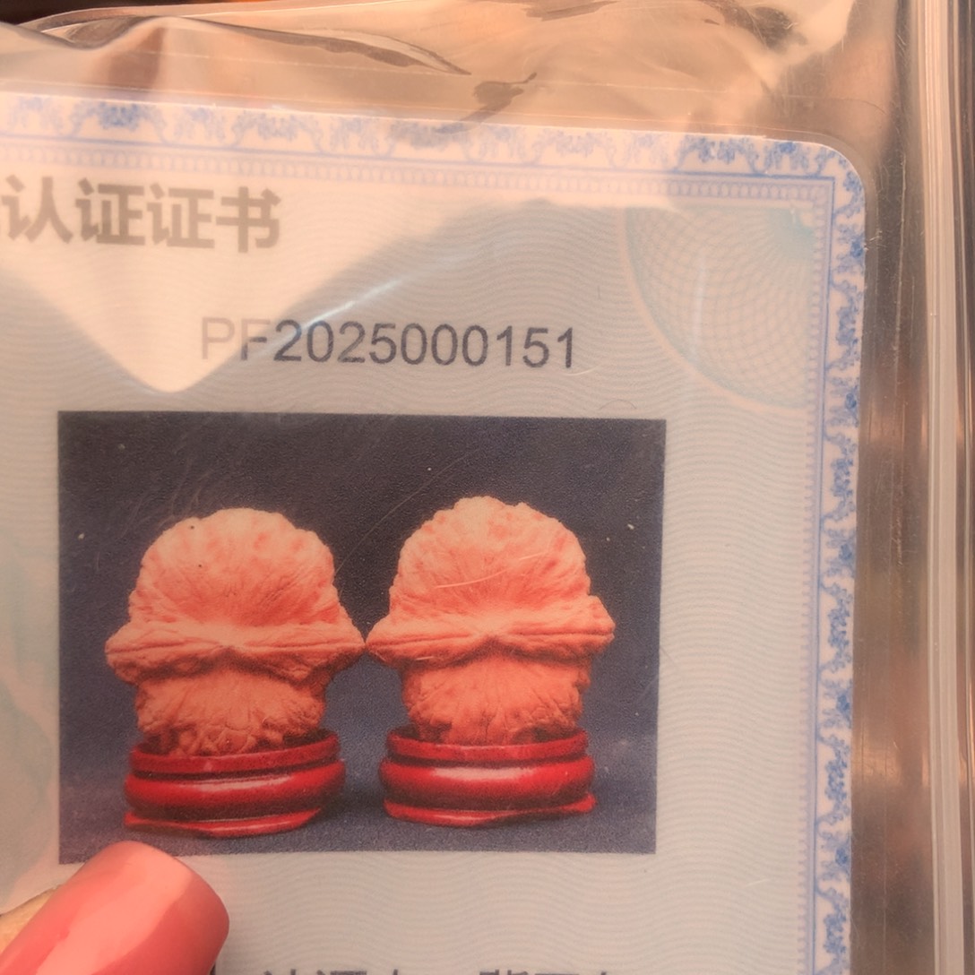 文玩核桃把件亚44元宝 