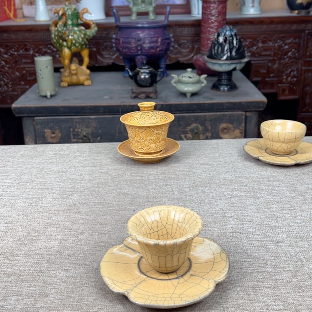 瓷片陶瓷艺术瓷器摆件