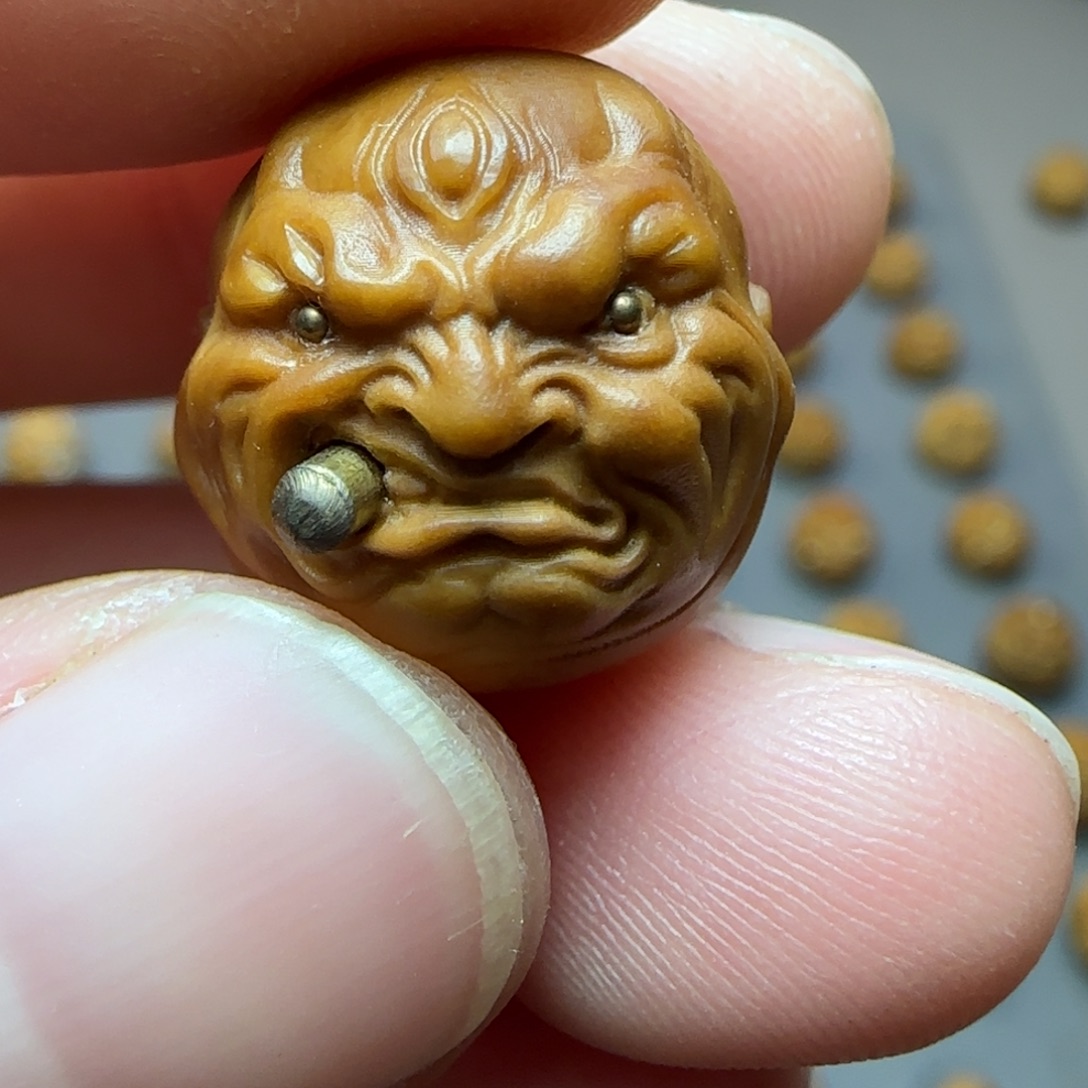 文玩核桃吊坠烟鬼福利全品17尺寸