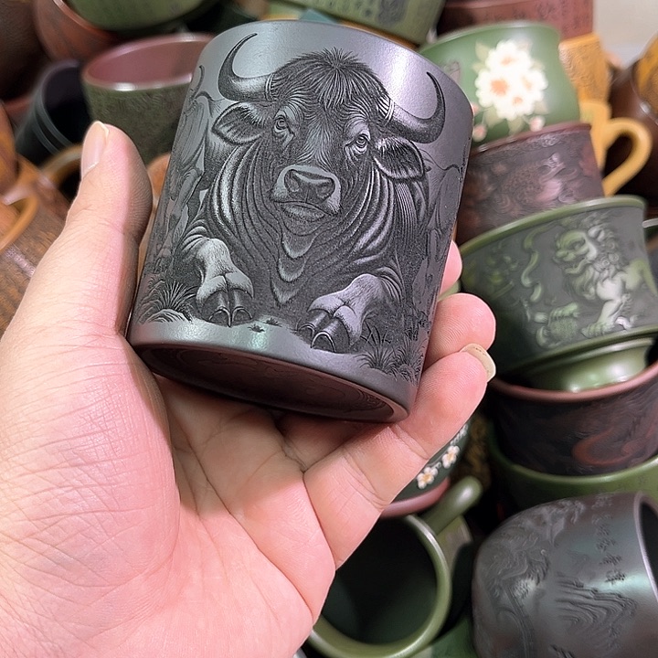 茶杯紫砂全手工紫砂主人杯