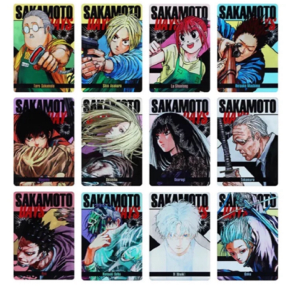 【代拆】日谷 坂本的日常数据卡  js 盲盒