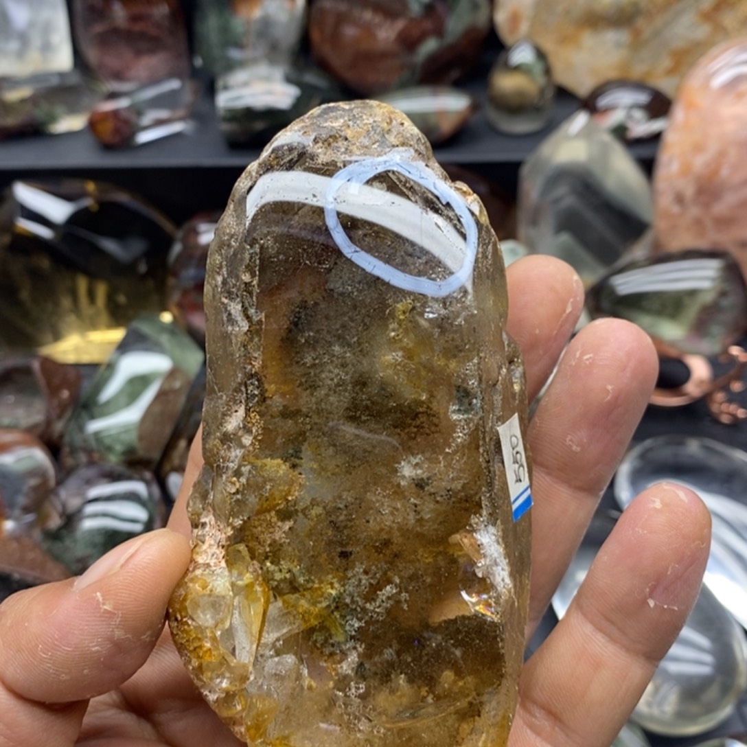 未镶嵌水晶珠宝半成品