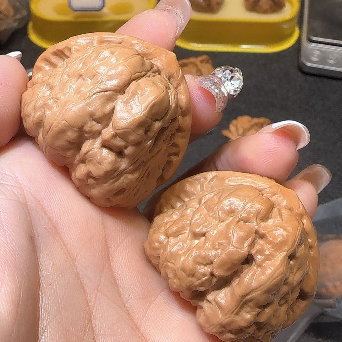 文玩核桃吊坠40➕箭毒蛙