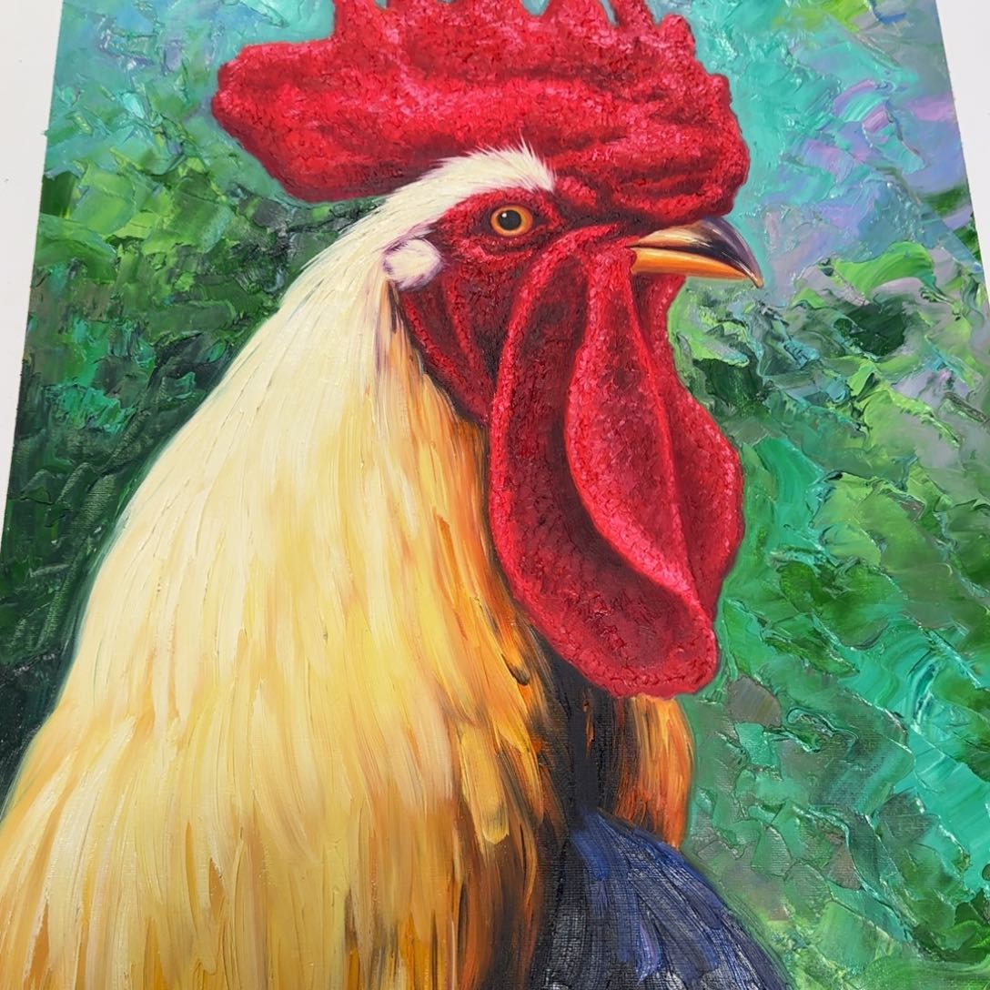 油画我的人都是我