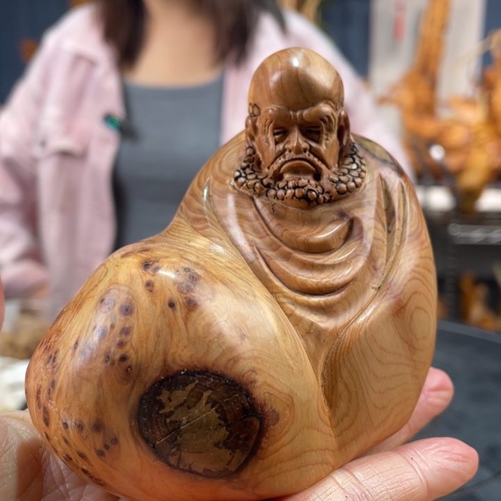 柏木（崖柏）手把件