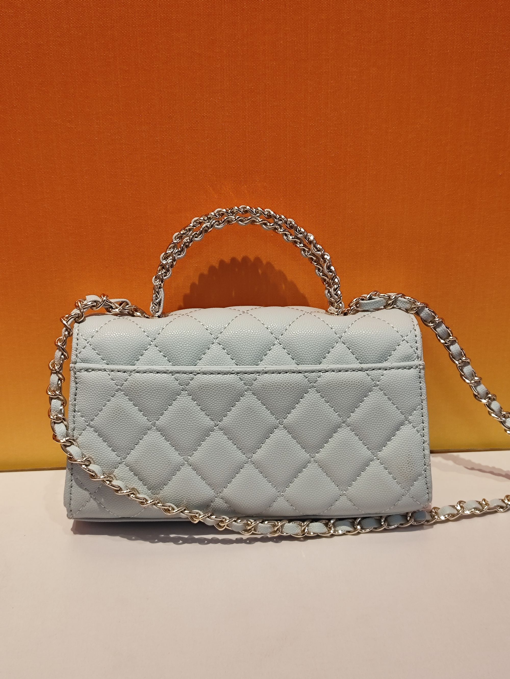 2025 新款时尚百搭1女包轻奢休闲便携蓝色缠绕