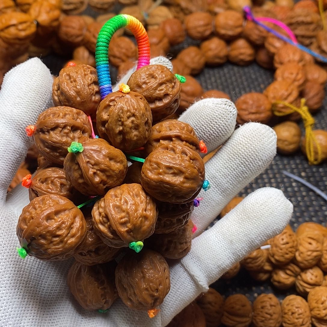 文玩核桃手串葡萄滴六