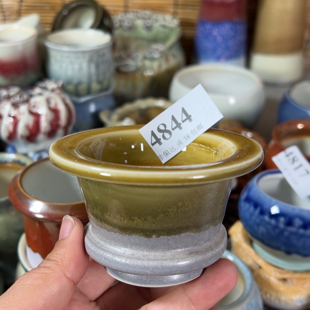 红陶景德镇手工花盆