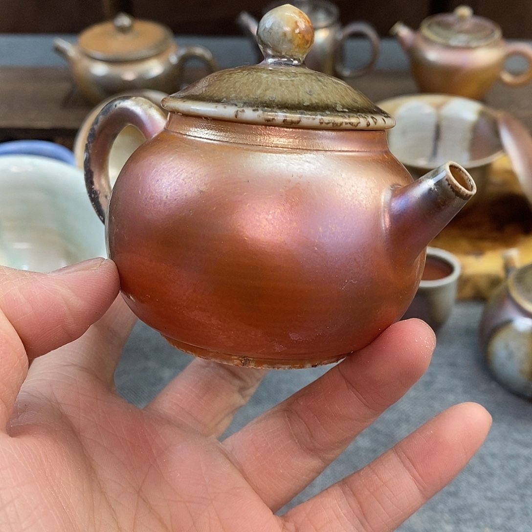 鹿***麻柴烧茶器感谢支持