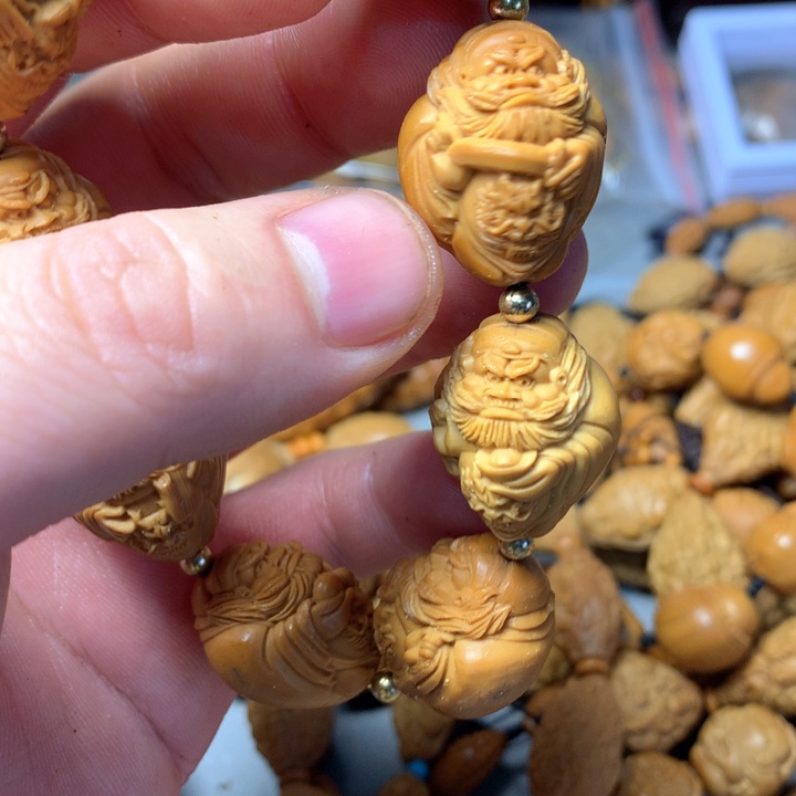 橄榄核手串/手链39个健健康康