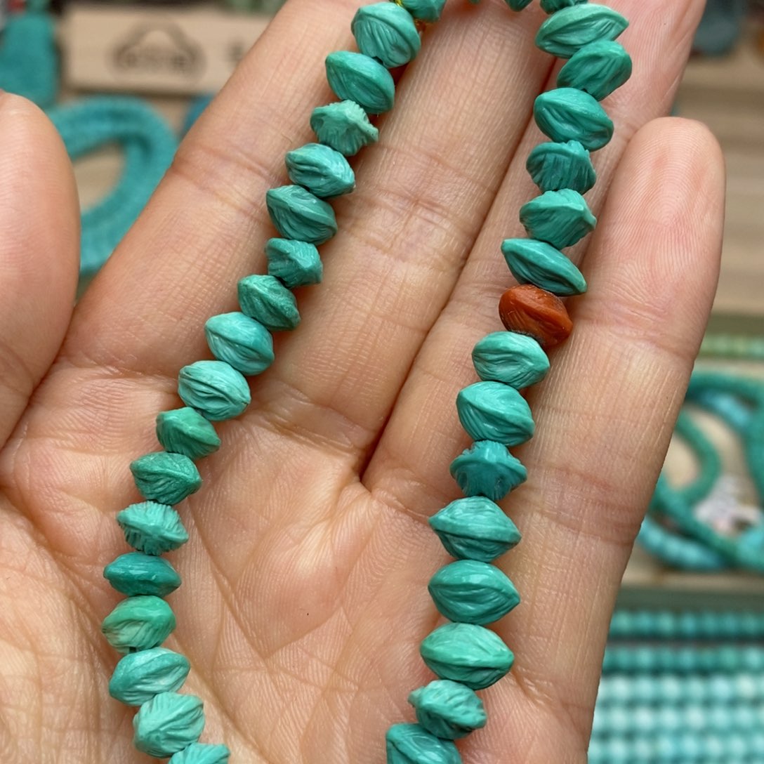 绿松石珠宝奇石未镶嵌