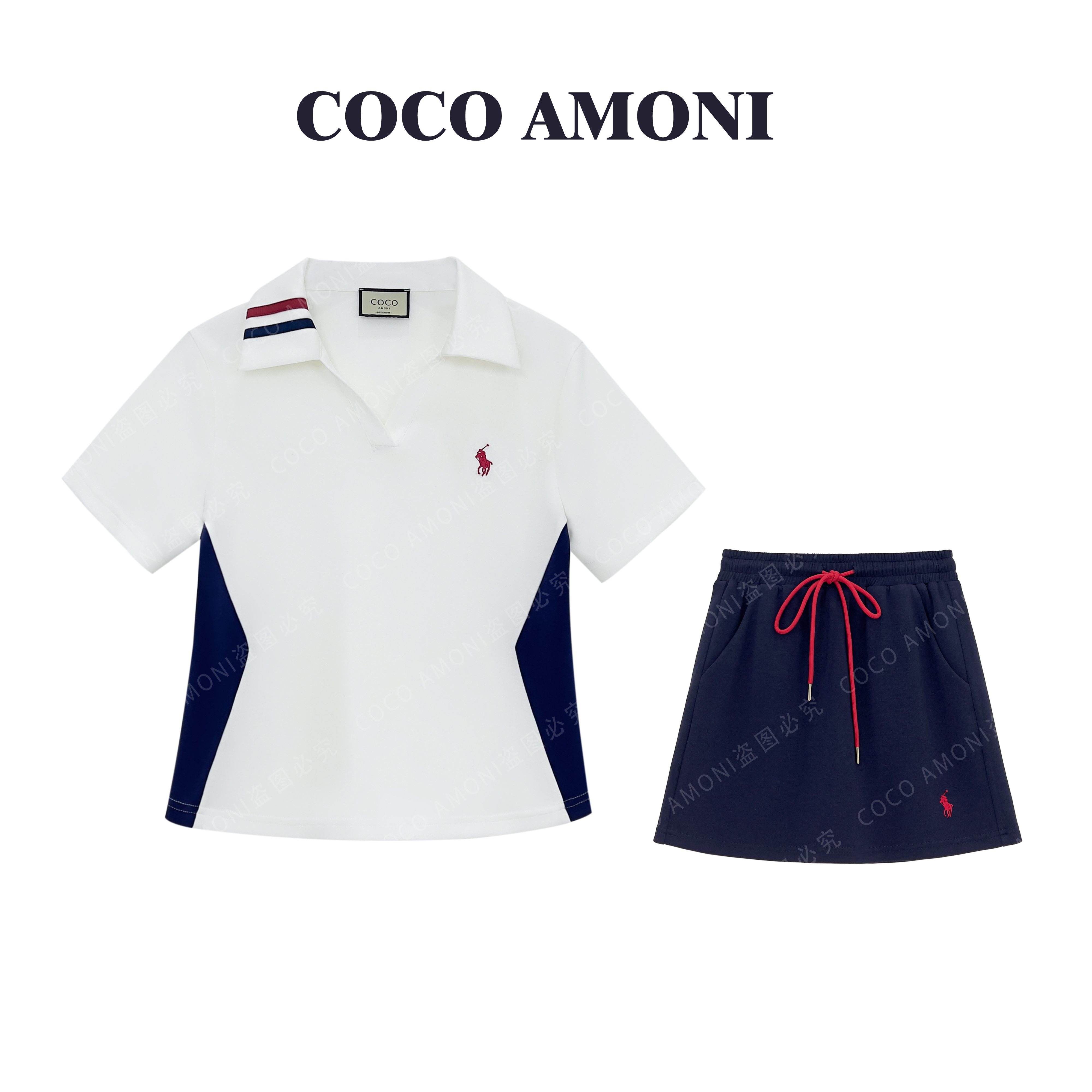 短袖套装运动时尚休闲女士夏季短袖套装运动时尚休闲AC833