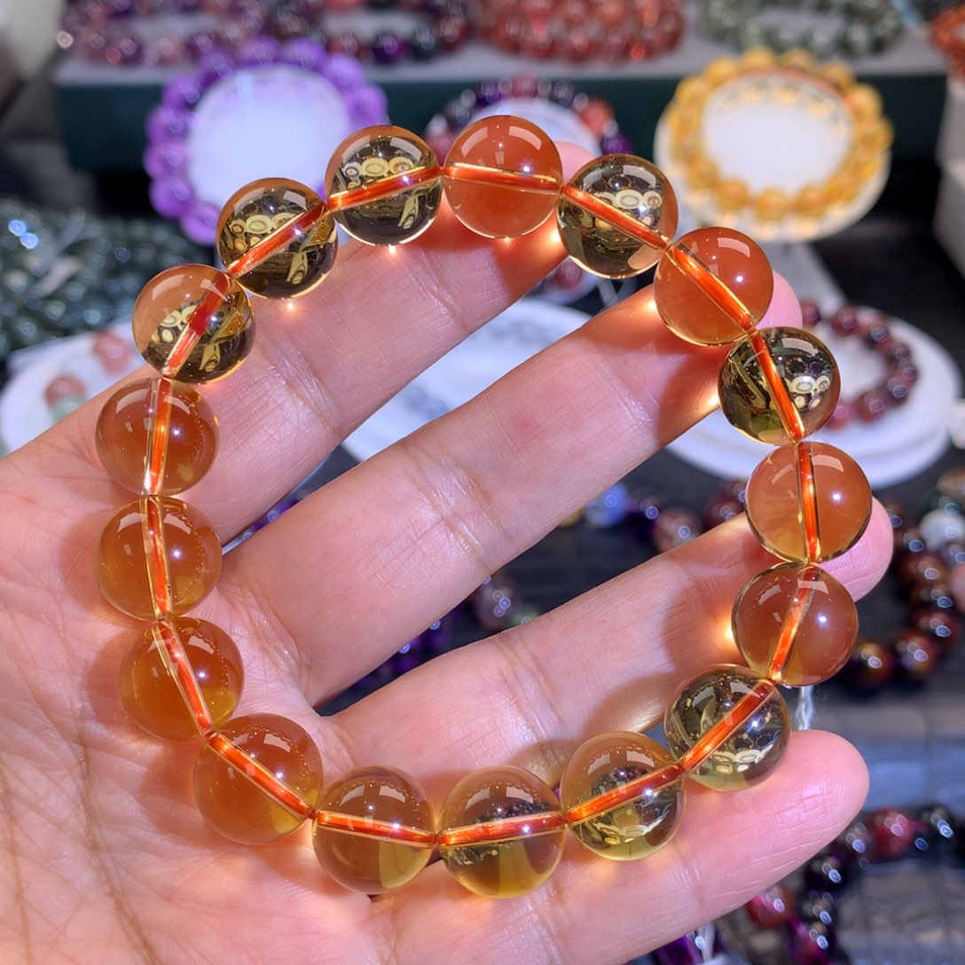 水晶手链未镶嵌12.7毫米