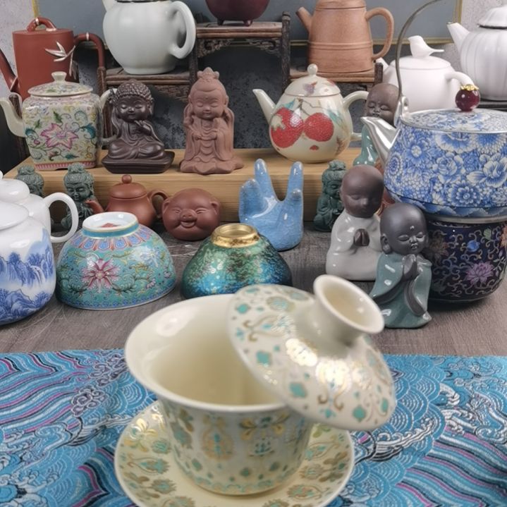 茶壶公道杯盖碗茶杯