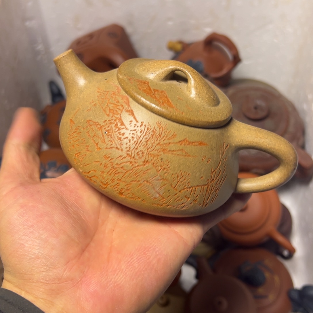 茶壶紫砂宜兴原矿紫砂壶300毫升容量