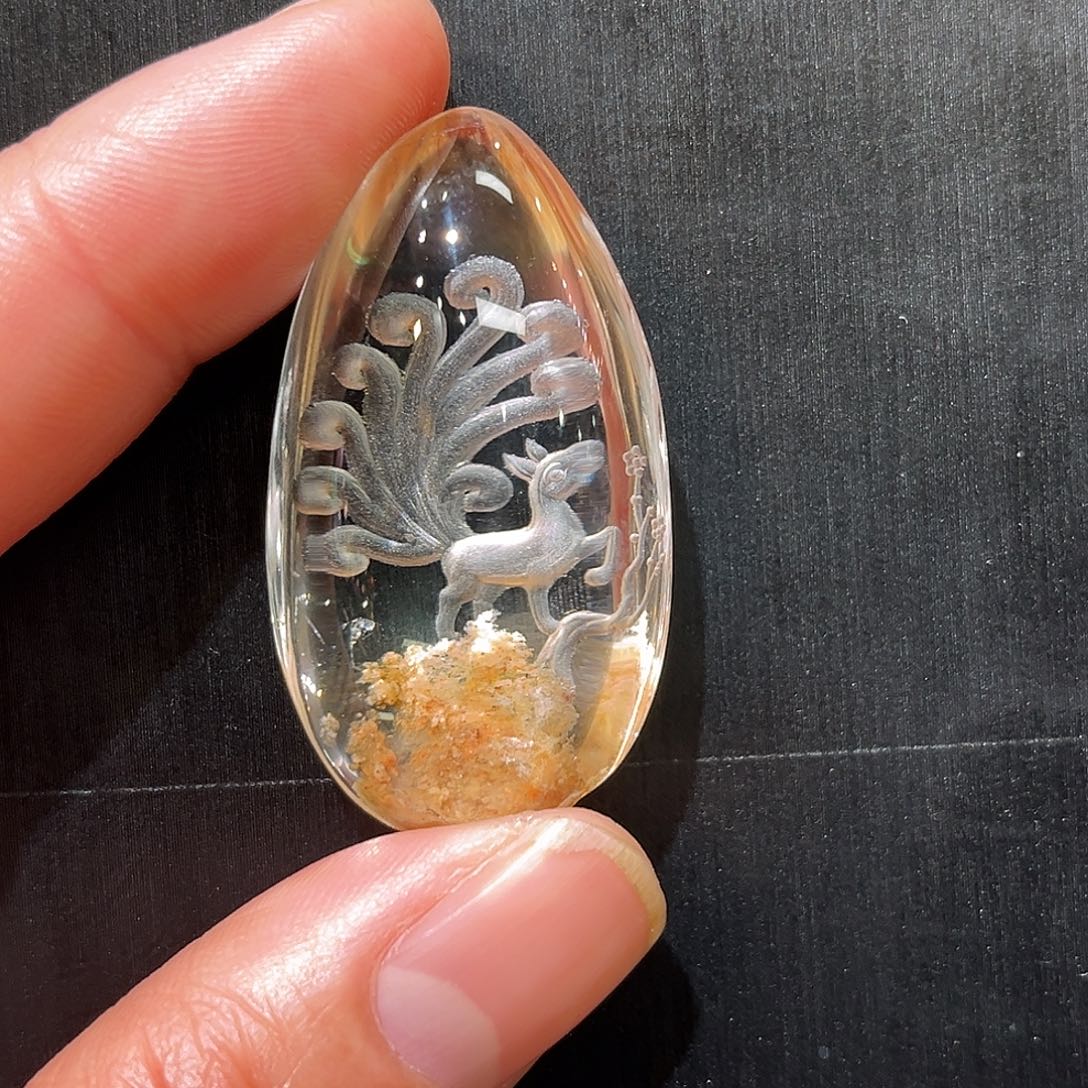 水晶颈饰未镶嵌水晶