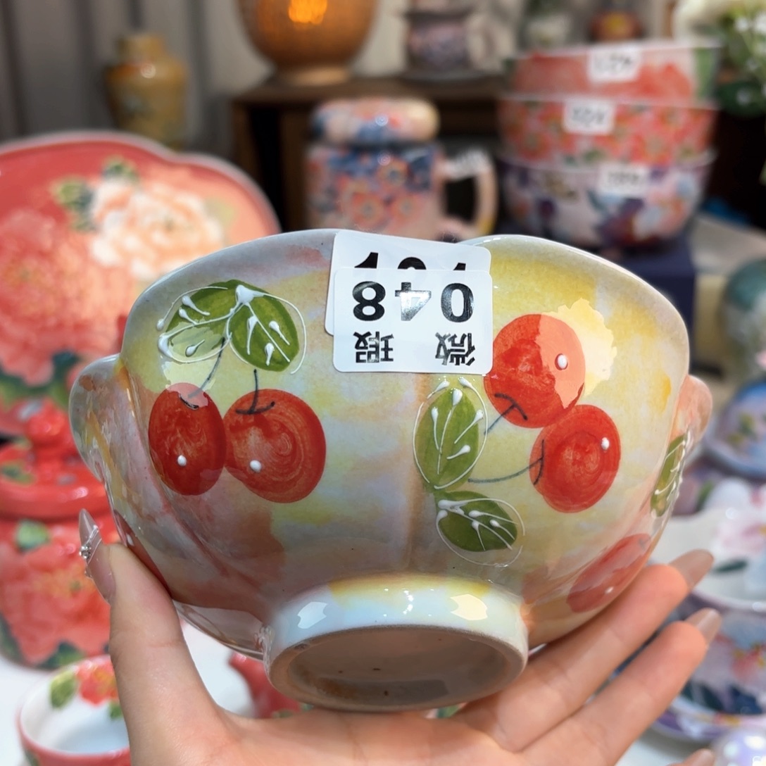 @***…景德镇手绘高温釉下彩陶瓷茶具