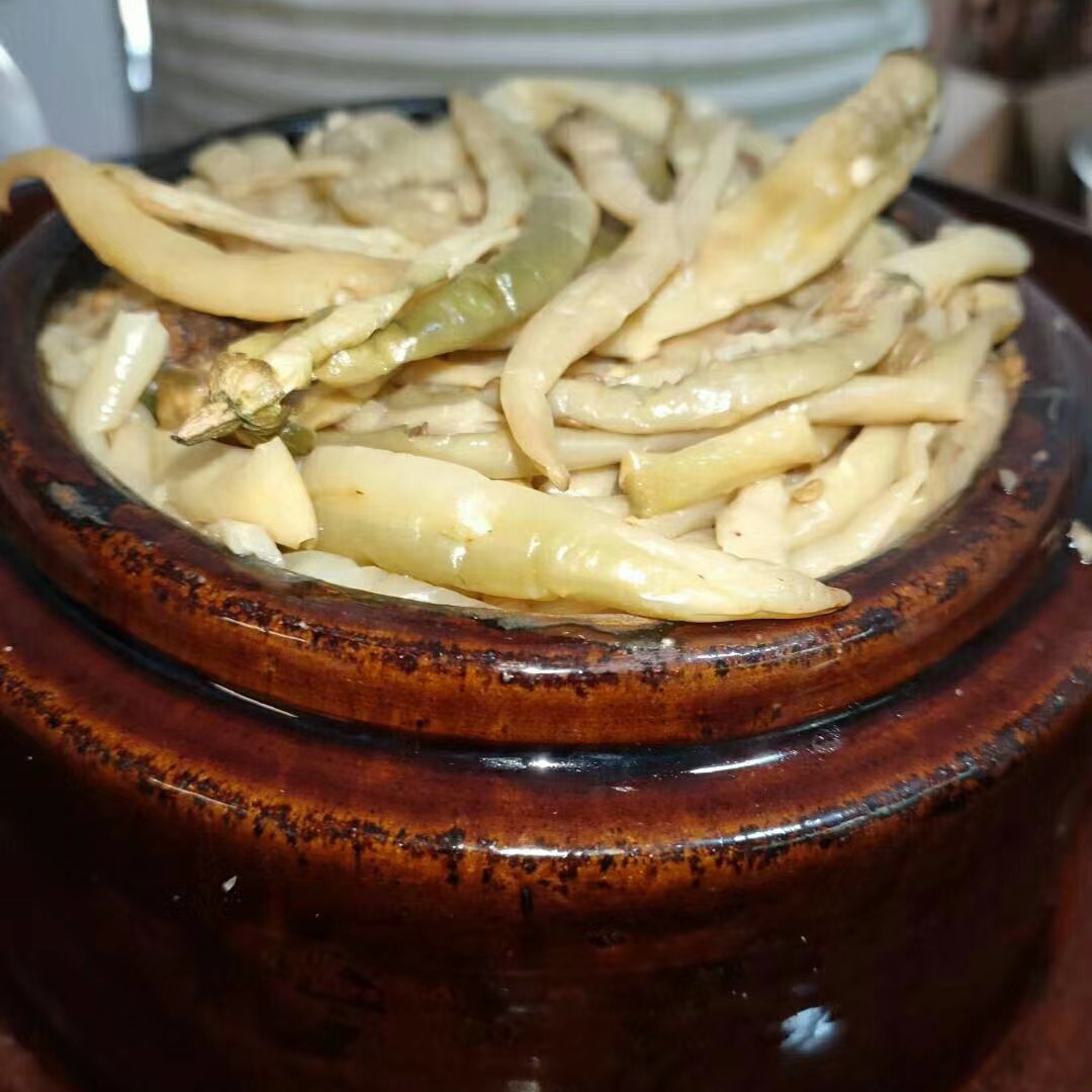 筷莫停湖南特产老坛白辣椒350克/坛