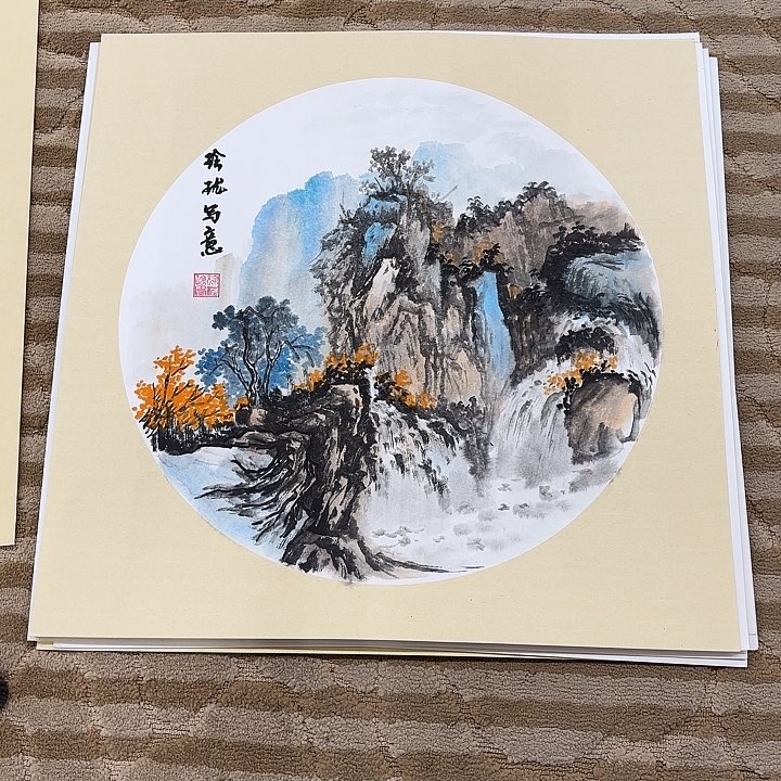 国画花鸟等多种鸟类和50.50