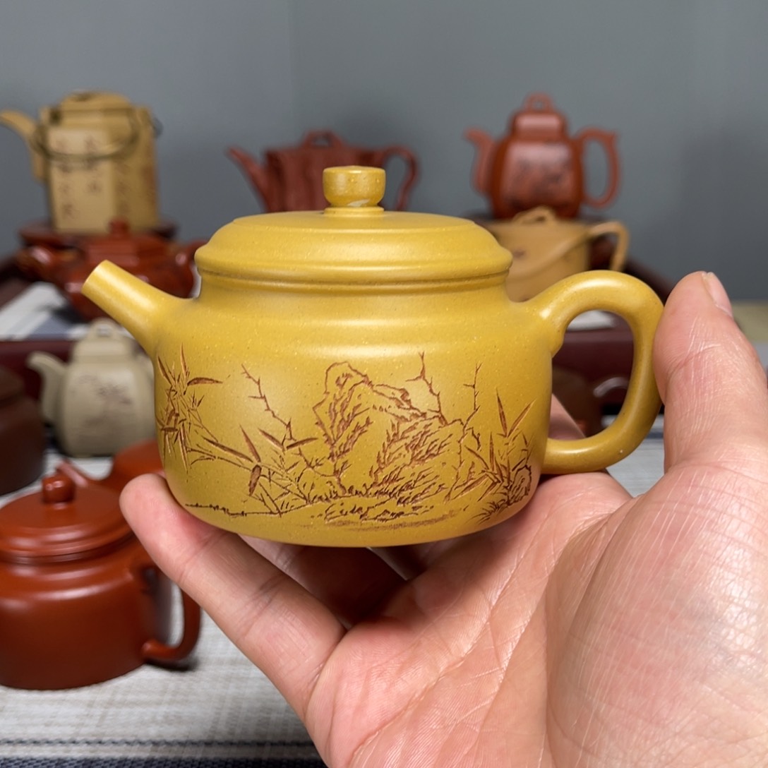 紫砂茶壶@***翔德中黄金段