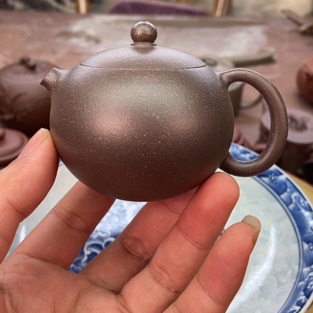 茶壶紫砂全手150 容量宜兴紫砂壶