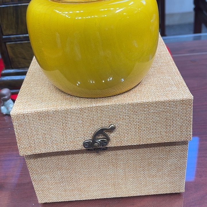 家具乌木类金丝楠木茶叶罐