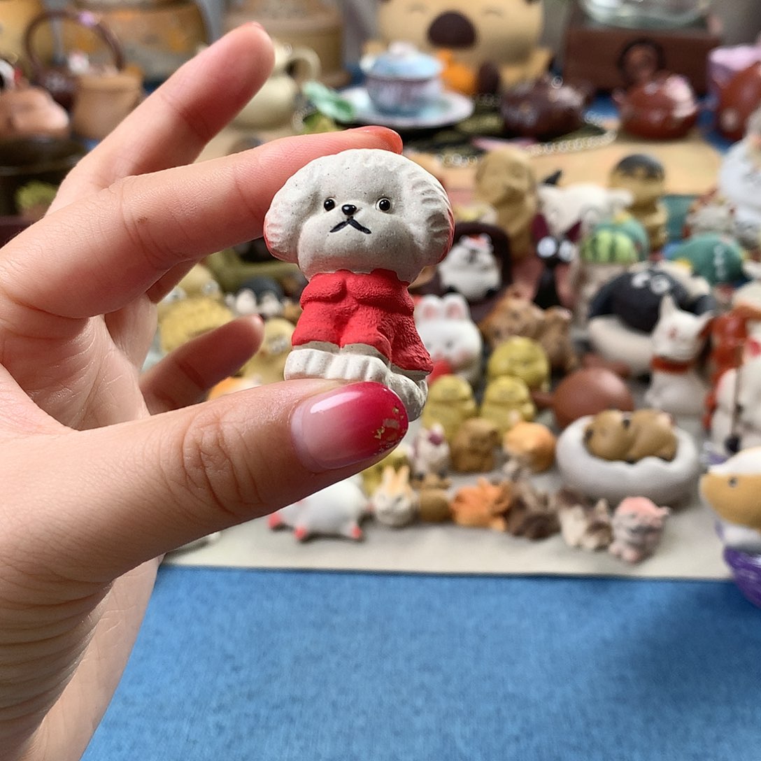 茶宠紫砂手工制作