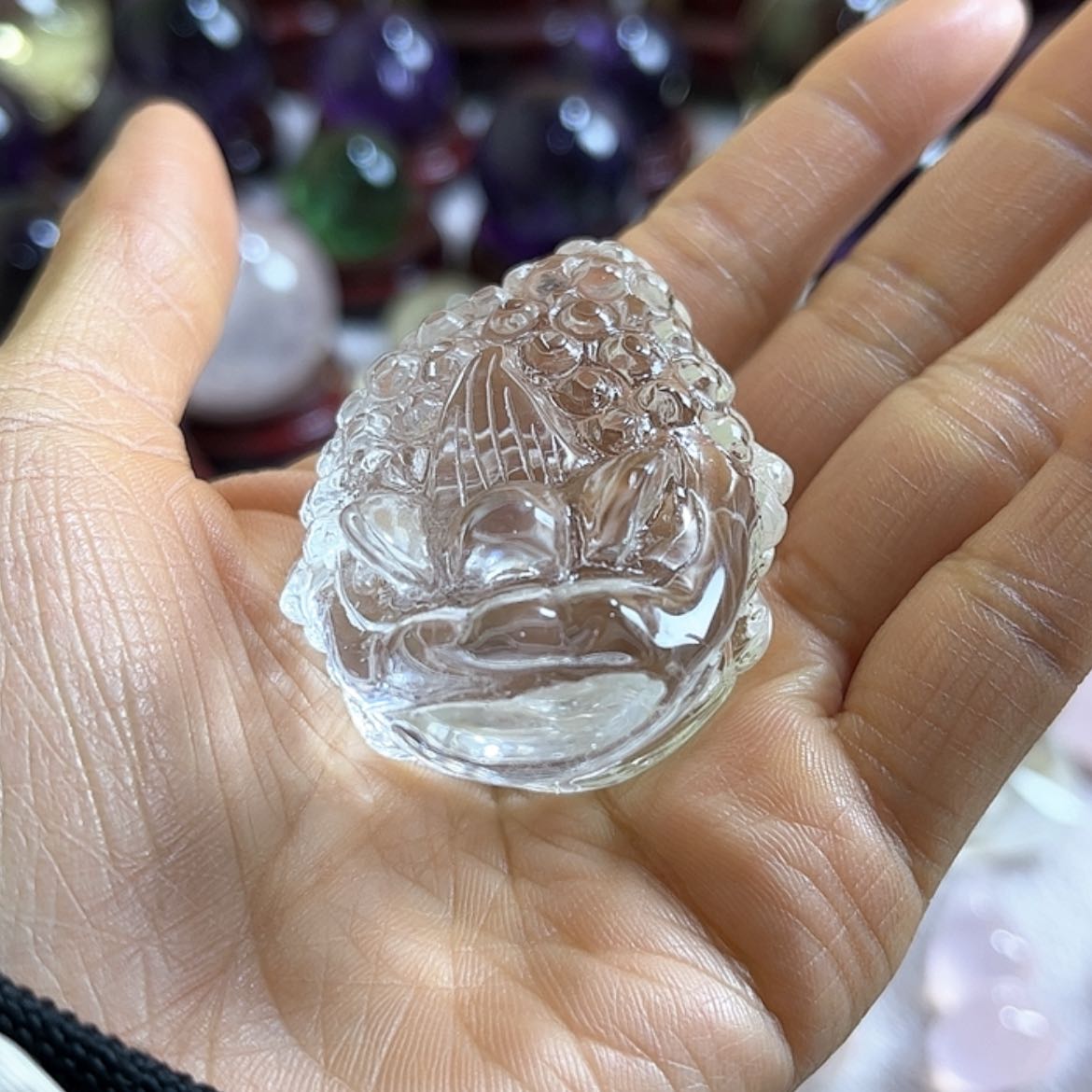 【闪购商品】水晶摆件金蟾未镶嵌