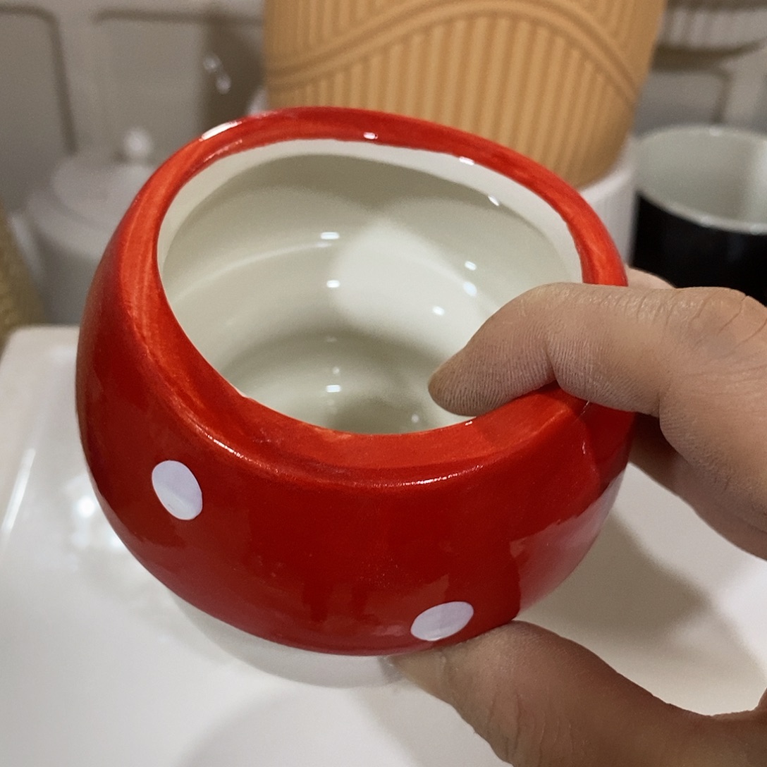 陶杯子陶盆有孔 瑕疵介意勿拍