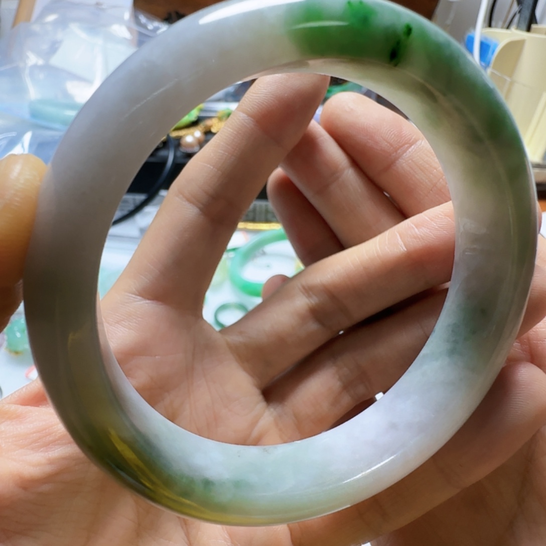 翡翠未镶嵌手镯翡翠460