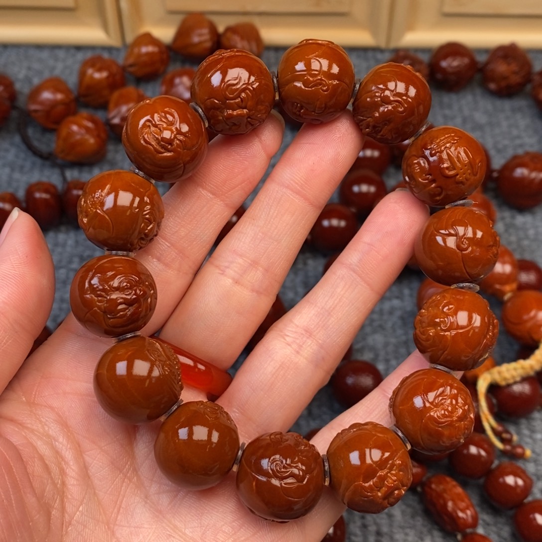 云***术手串/手链橄榄核光柱罗汉