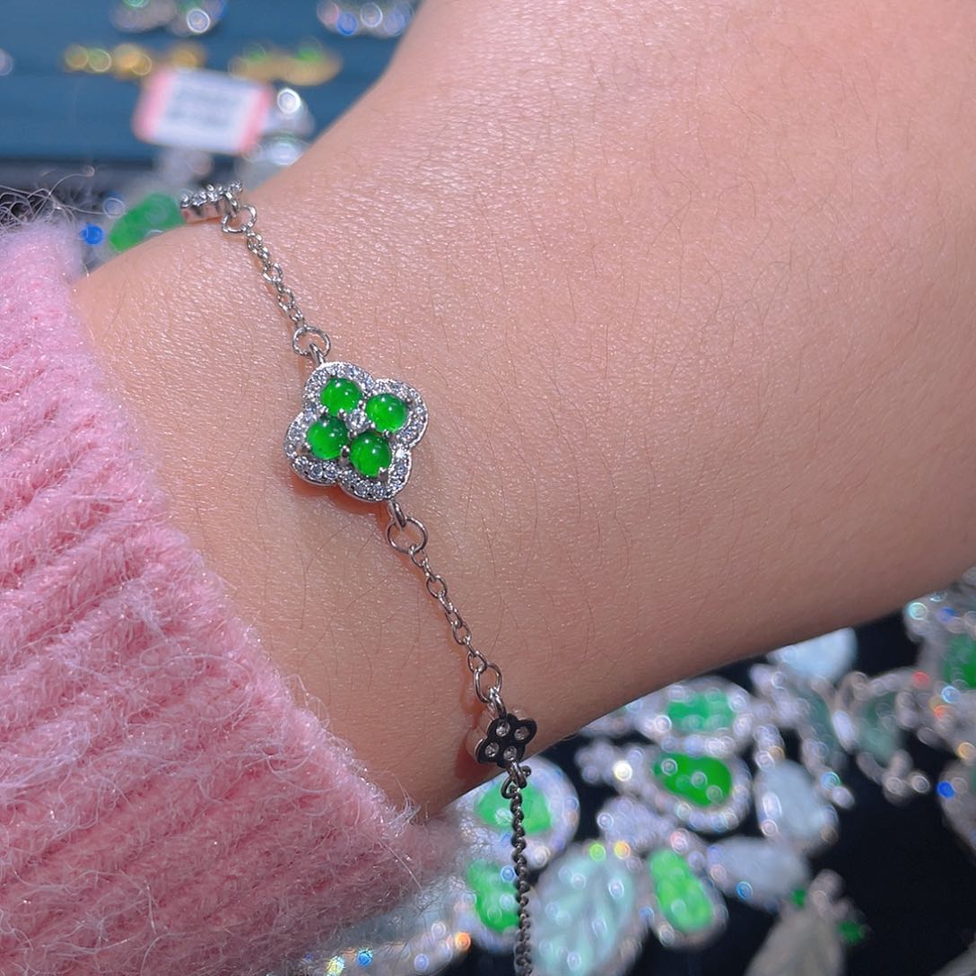 未镶嵌手链翡翠手链