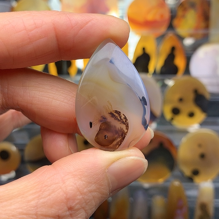 玛瑙/玉髓颈饰未镶嵌22