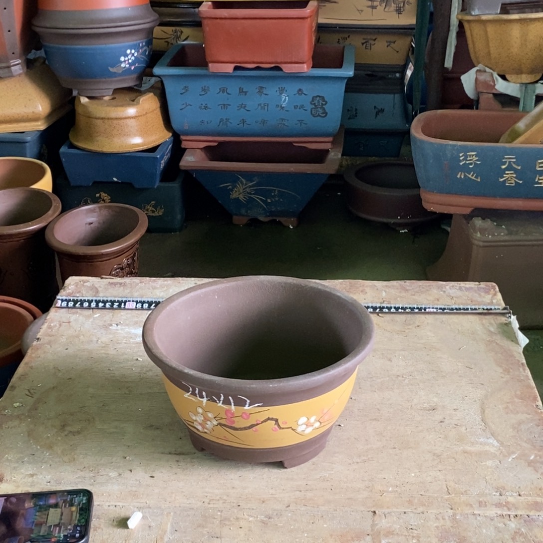 紫砂花盆紫砂紫砂