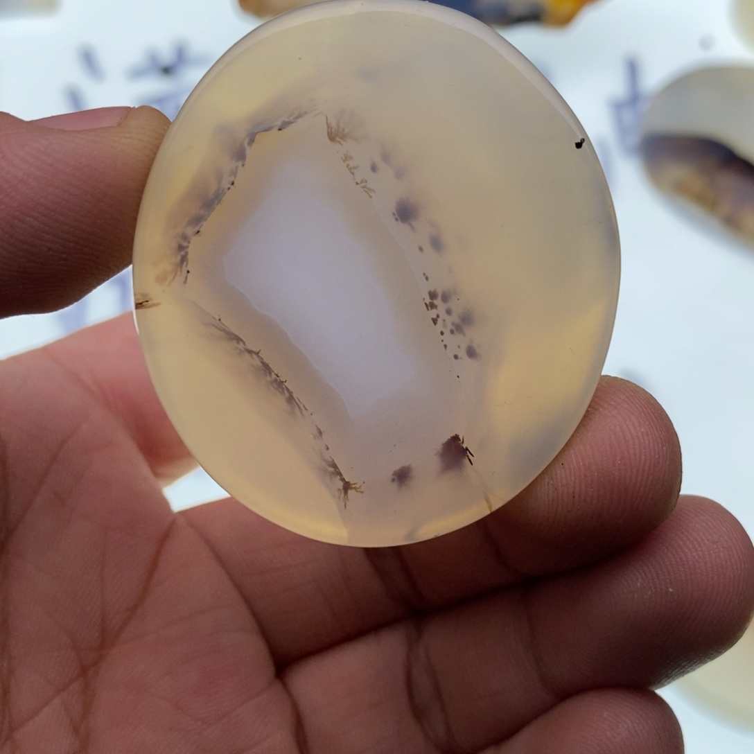 玛瑙/玉髓牌子足银镀金镶嵌