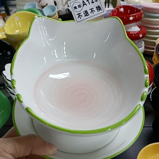 好***姜No退No换！介意勿拍！瑕疵宠物碗-129