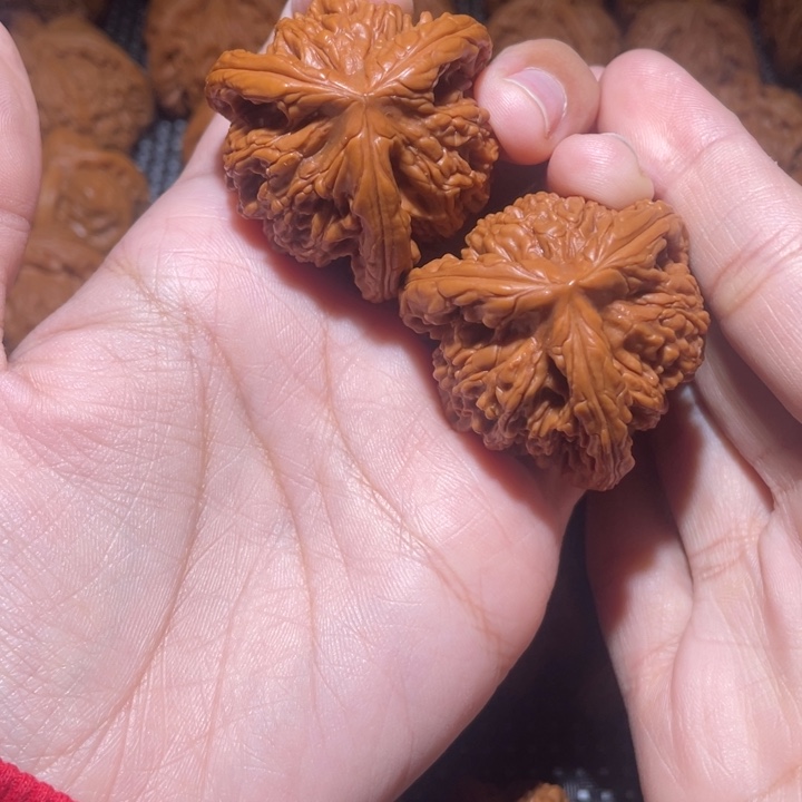 白***。桃核吊坠小妹三棱